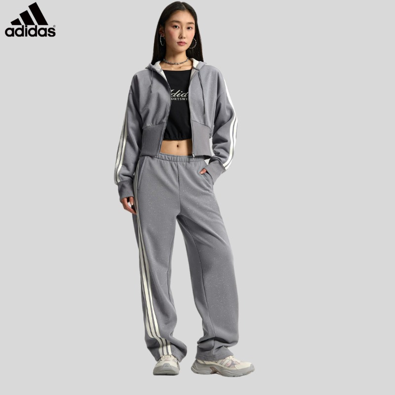 Street Fashion Adidas - 아디다스 비대칭 지퍼 우븐 재킷 스프링