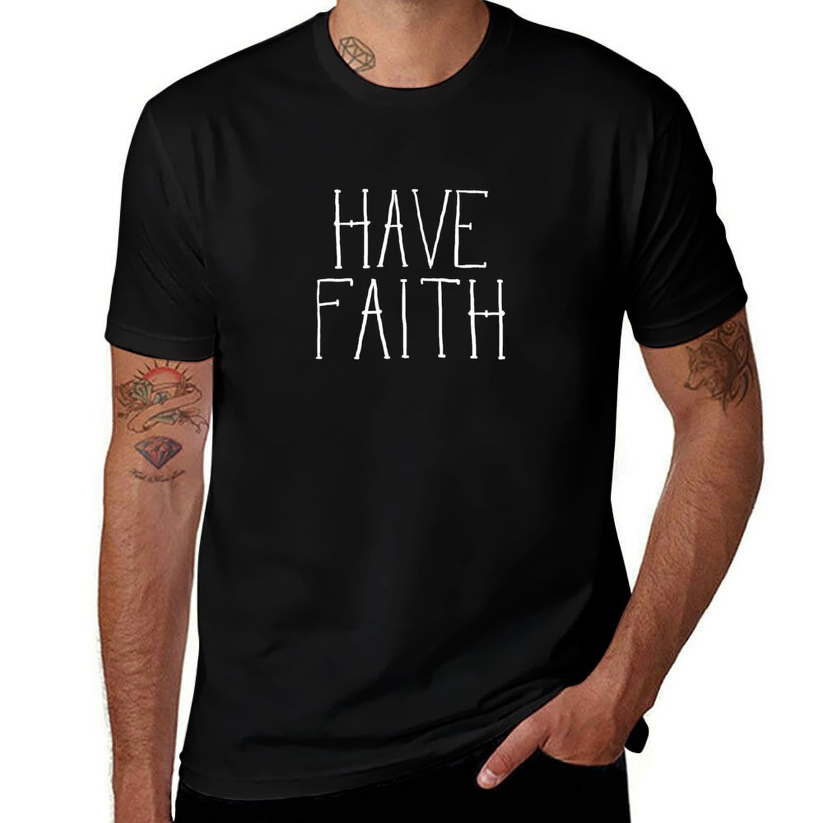 Street Fashion Quotes - Christian Quote 티셔츠 스트리트 패션 캐주얼
