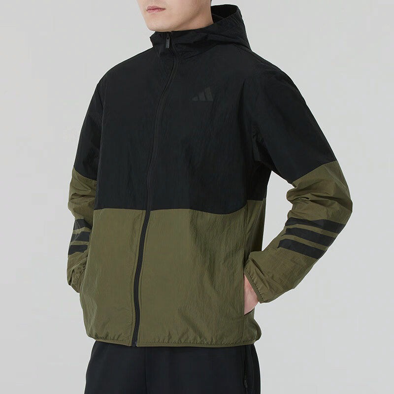 아디다스 워시드 후드 윈드 재킷 스프링 레트로 그런지  - Street Fashion Adidas 리뷰 및 가격