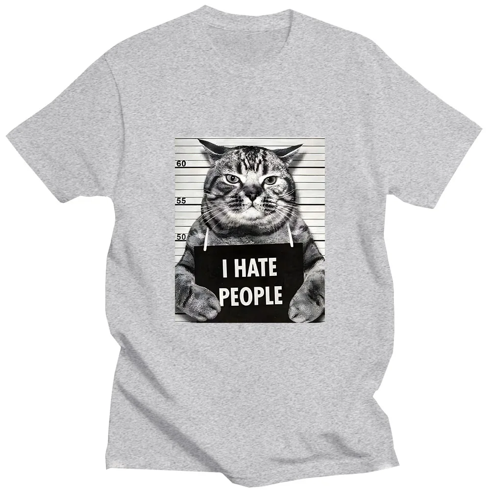 아시아 사이즈I Meow 프린트 티셔츠 재미있는 고양이 - Street Fashion Asian Men 리뷰 및 가격