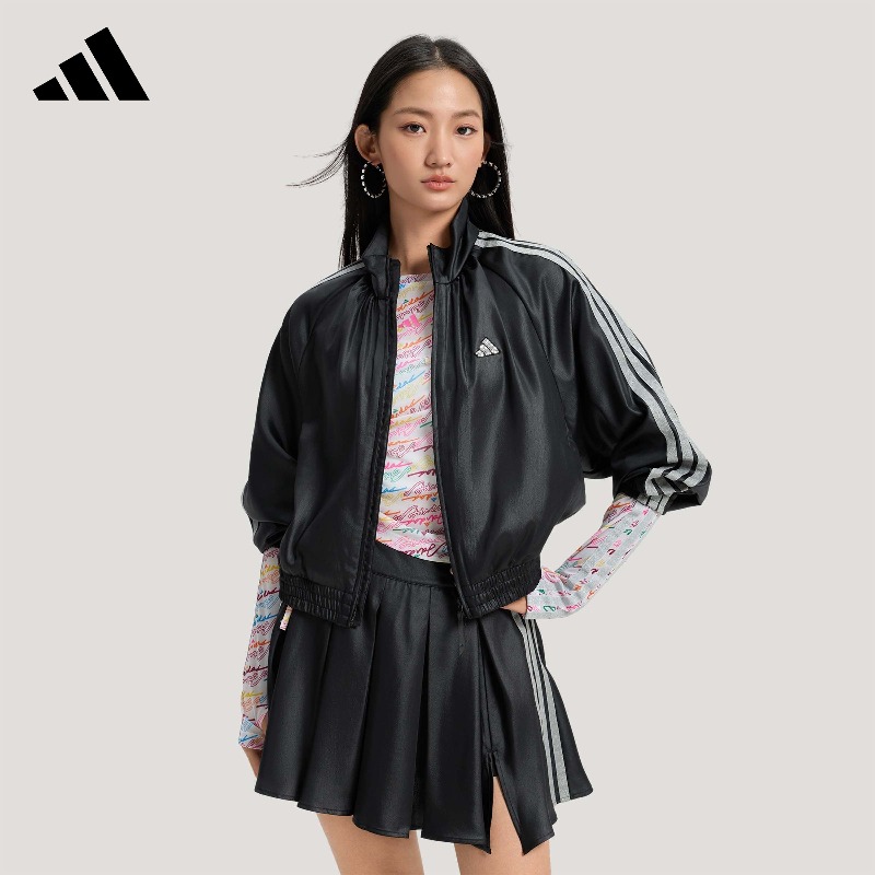 아디다스 우븐 비대칭 지퍼 재킷 스프링 하이 스트리트  - Street Fashion Adidas 리뷰 및 가격