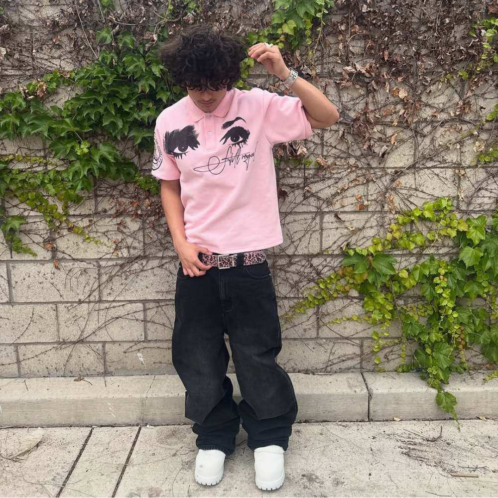 미국 스타일의 레트로 폴로 셔츠, 자수 로고 디자인,  - Street Fashion Logo Design 리뷰 및 가격